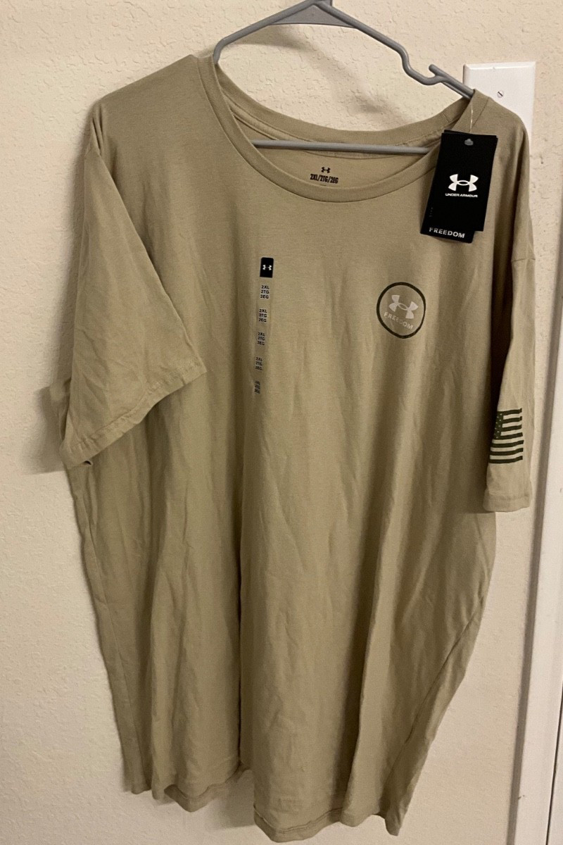 Under Armour UA Men’s XXL Freedom Mission Made Snake T-Shirt