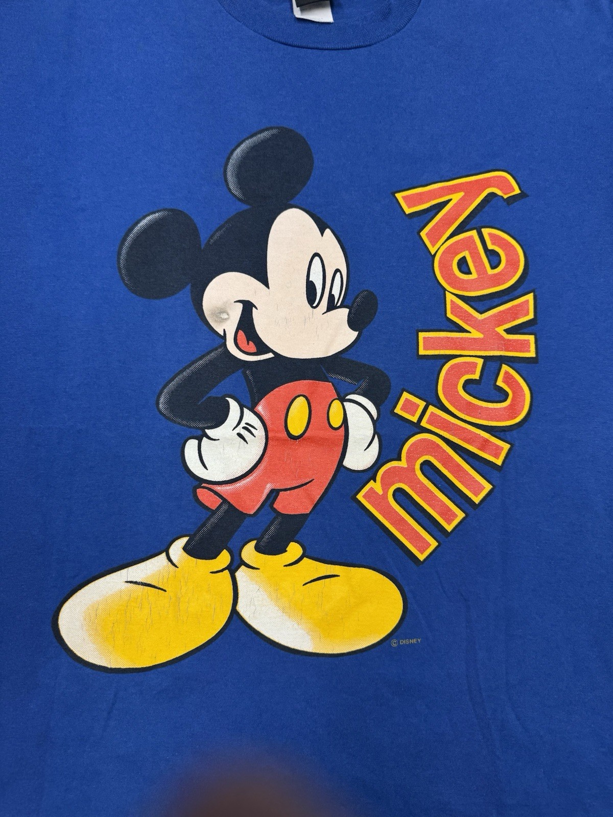 90s VTG Mickey Mouse Shirt Men Size Large Mickey Unlimited Graphic Made In USA