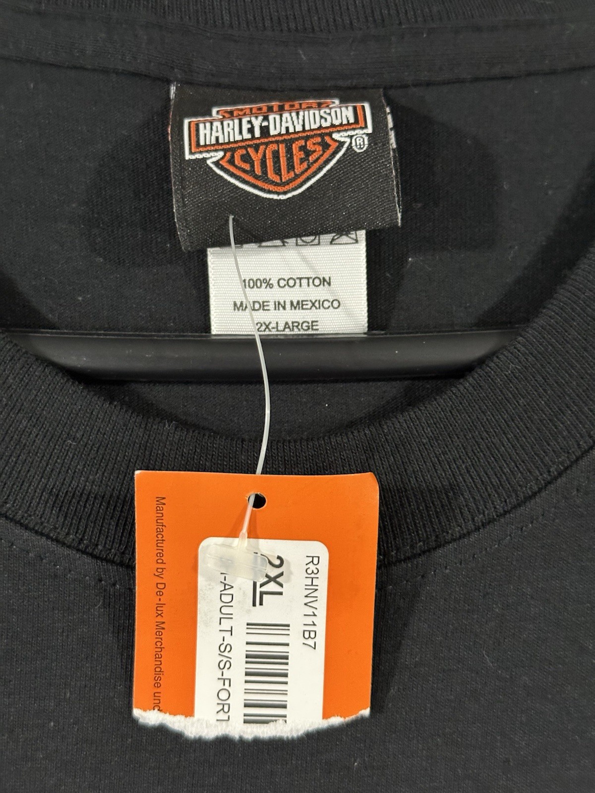 Harley Davidson 1941 WLA Mid America Shirt 2XL Black NWT 2008