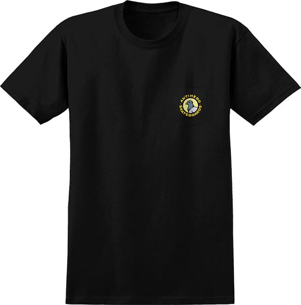Anti Hero Pigeon Round Pocket SS Tshirt Large BLK/Multi