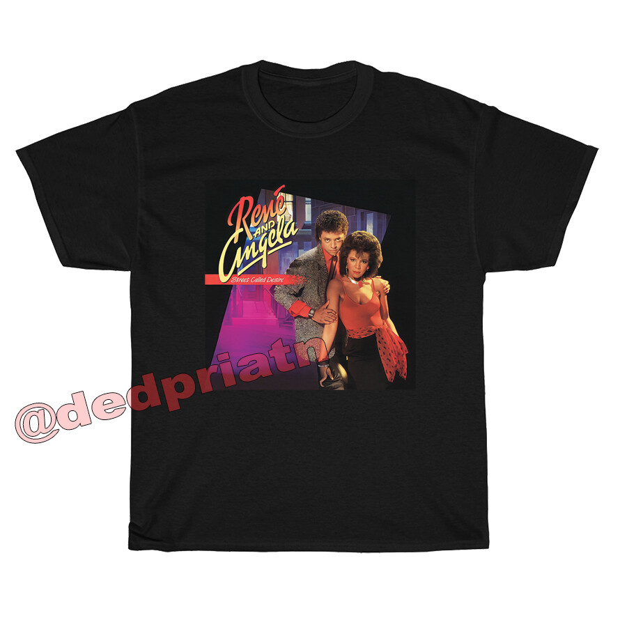 René & Angela American R&B Duo T-shirt Short Sleeve Size S M L XL 2XL 3XL 4XL