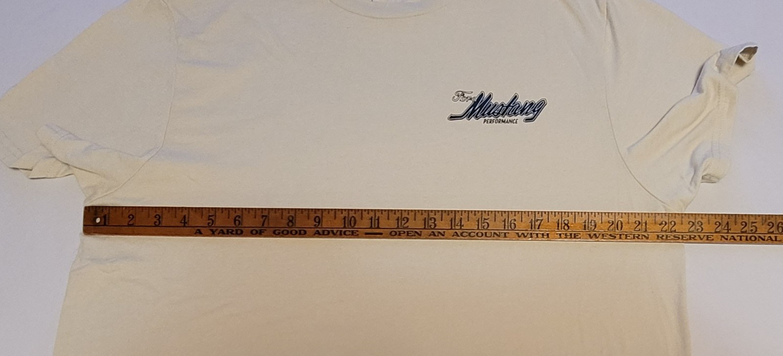 Ford Mustang Boss 302 Shirt Mens Large Cream Graphic T Shirt Muscle Car 2025