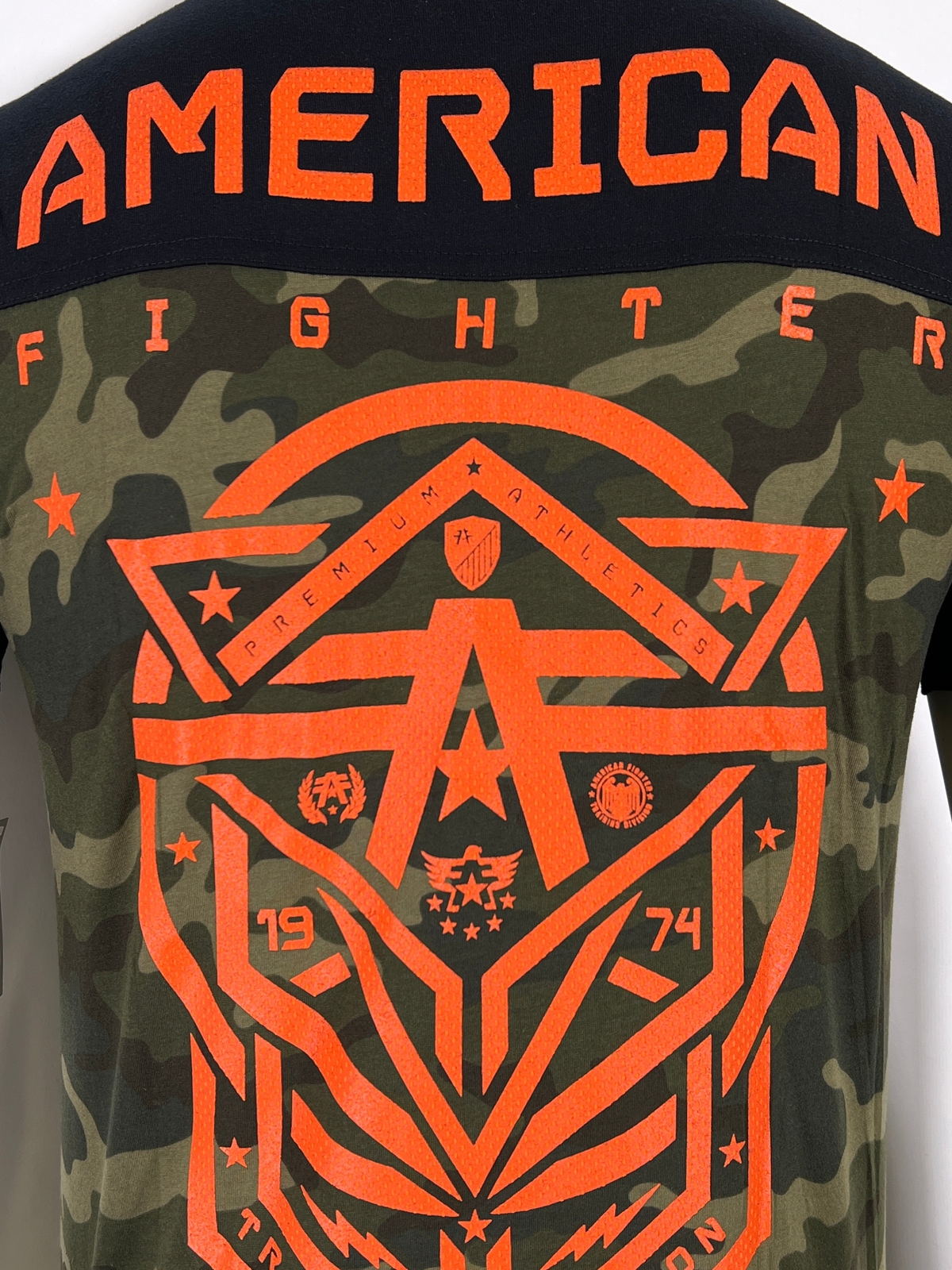 AMERICAN FIGHTER Men’s T-shirt GLOVER Athletic Military Green XS-4XL