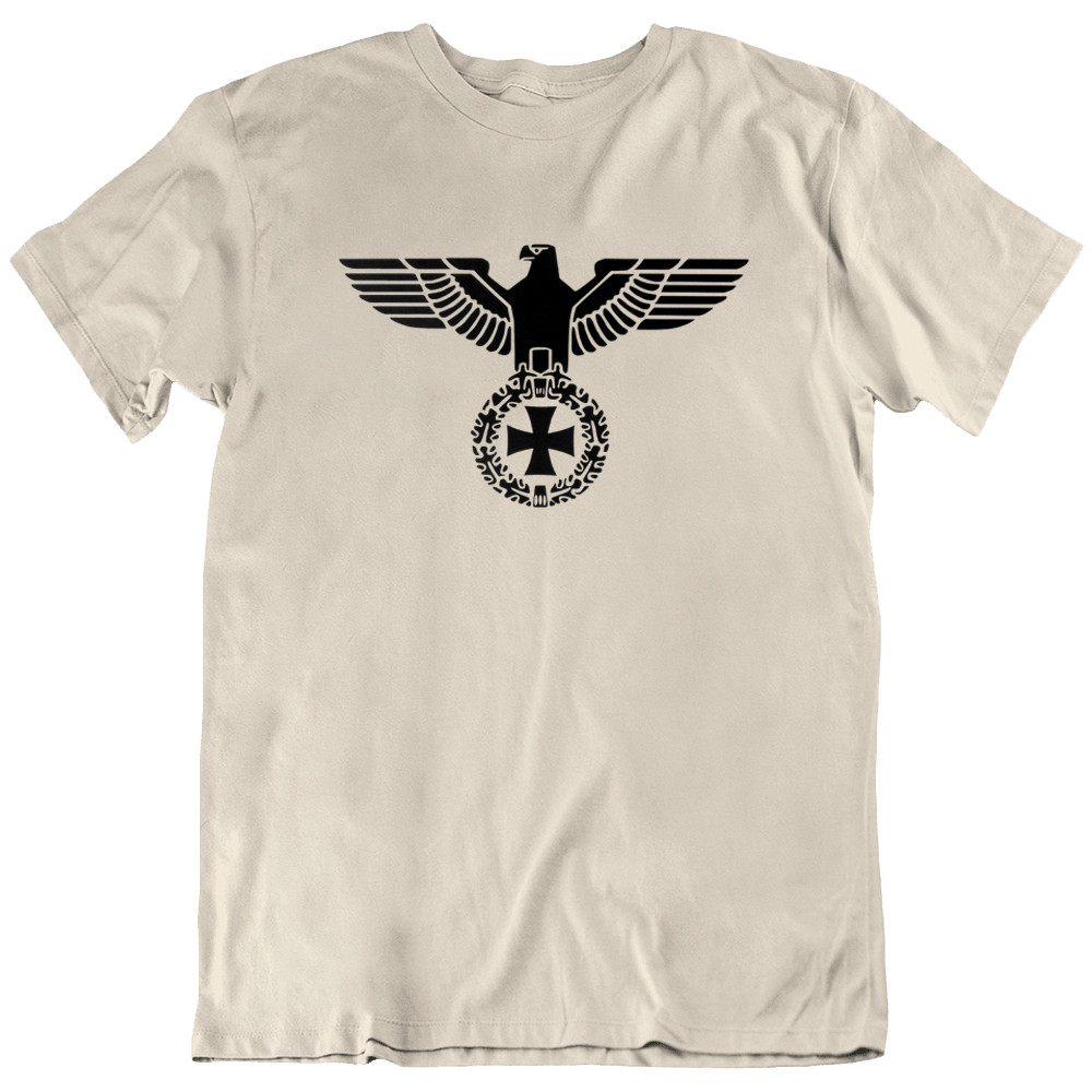 German Eagle Iron Cross Deutsche Army WW2 WWII T shirt Tee Gift New