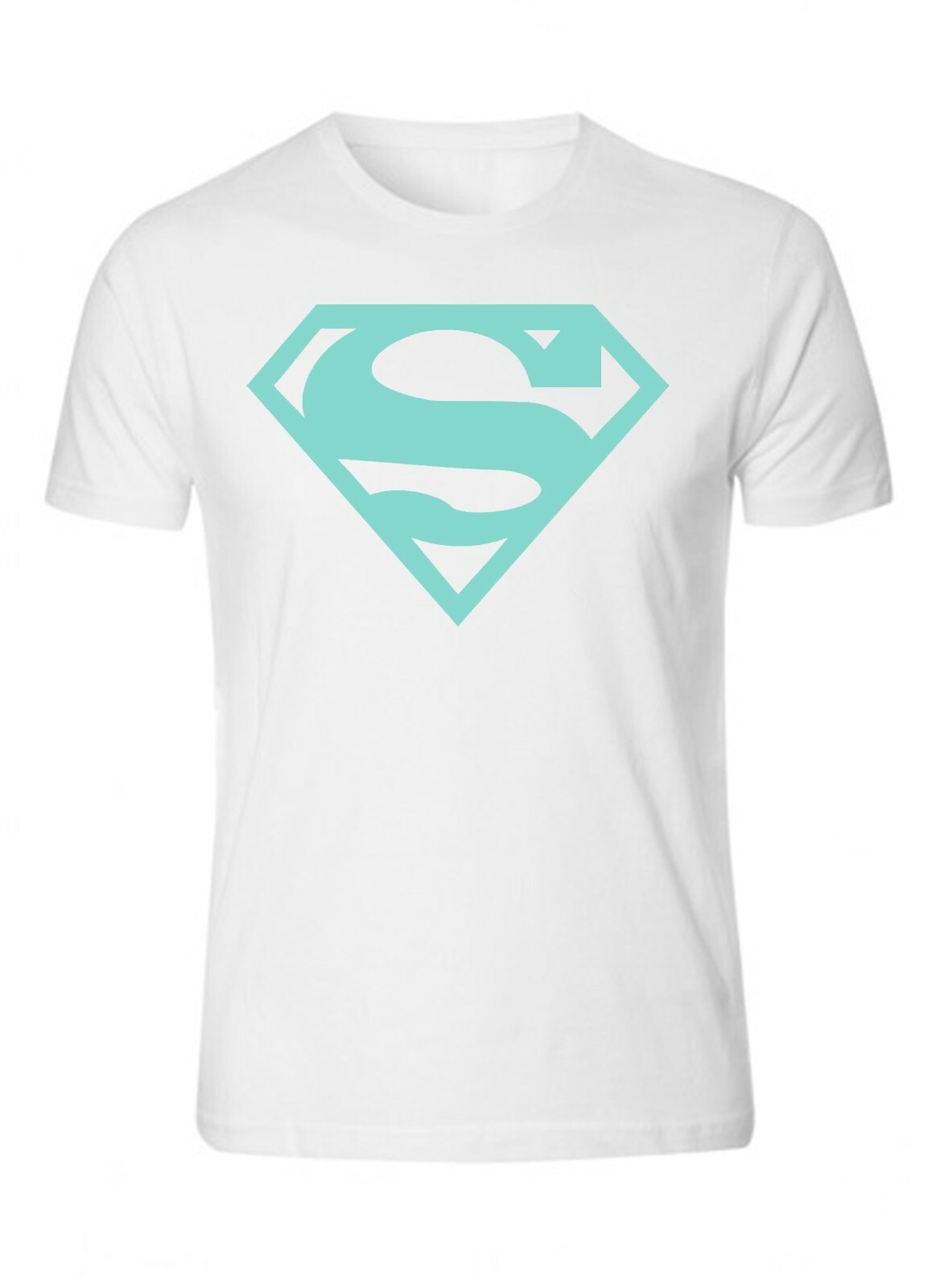 Superman Shirt Unisex White T-shirt Tee S – 5XL T-Shirt Tee