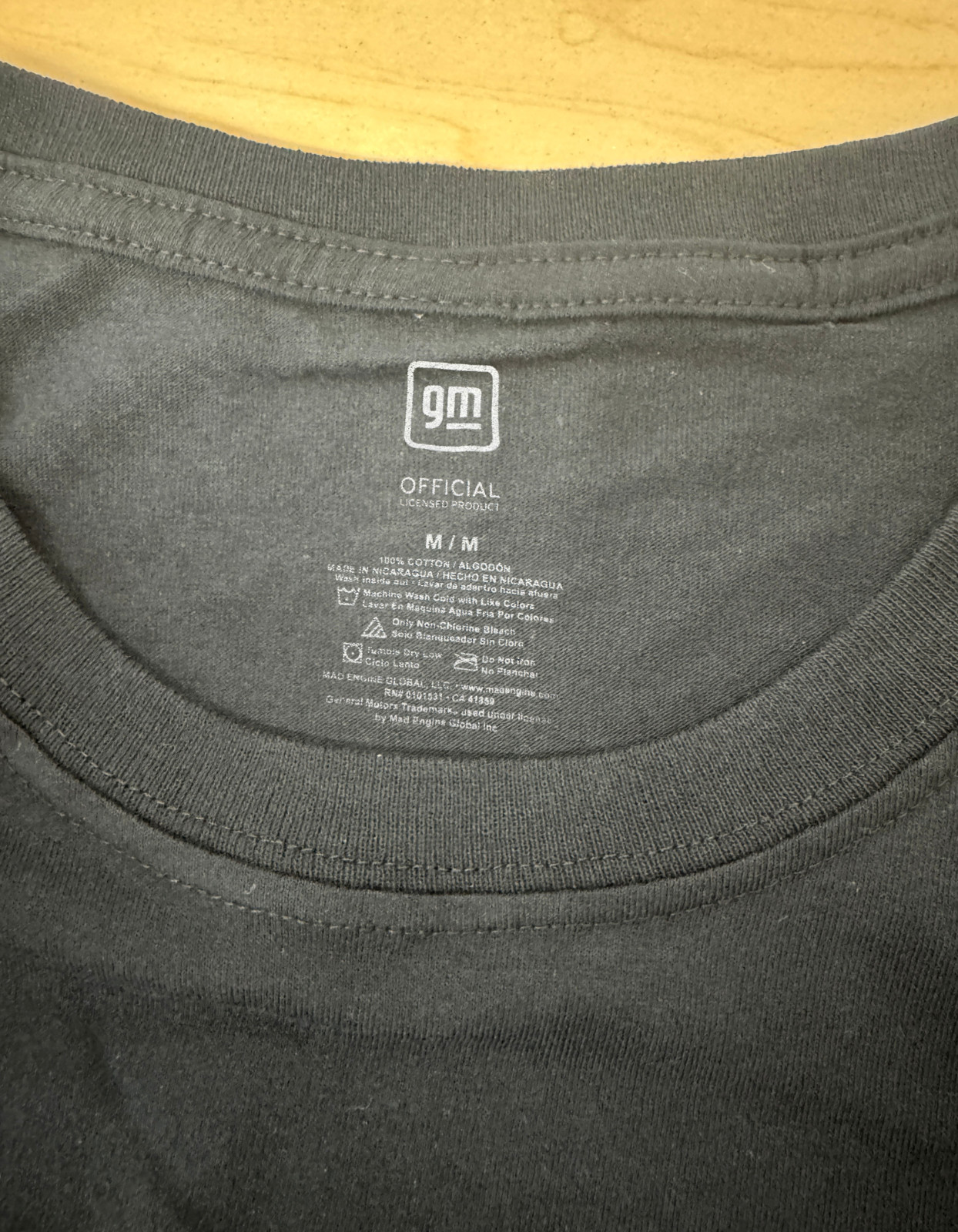 GM CHEVROLET RACING GRAPHIC T SHIRT