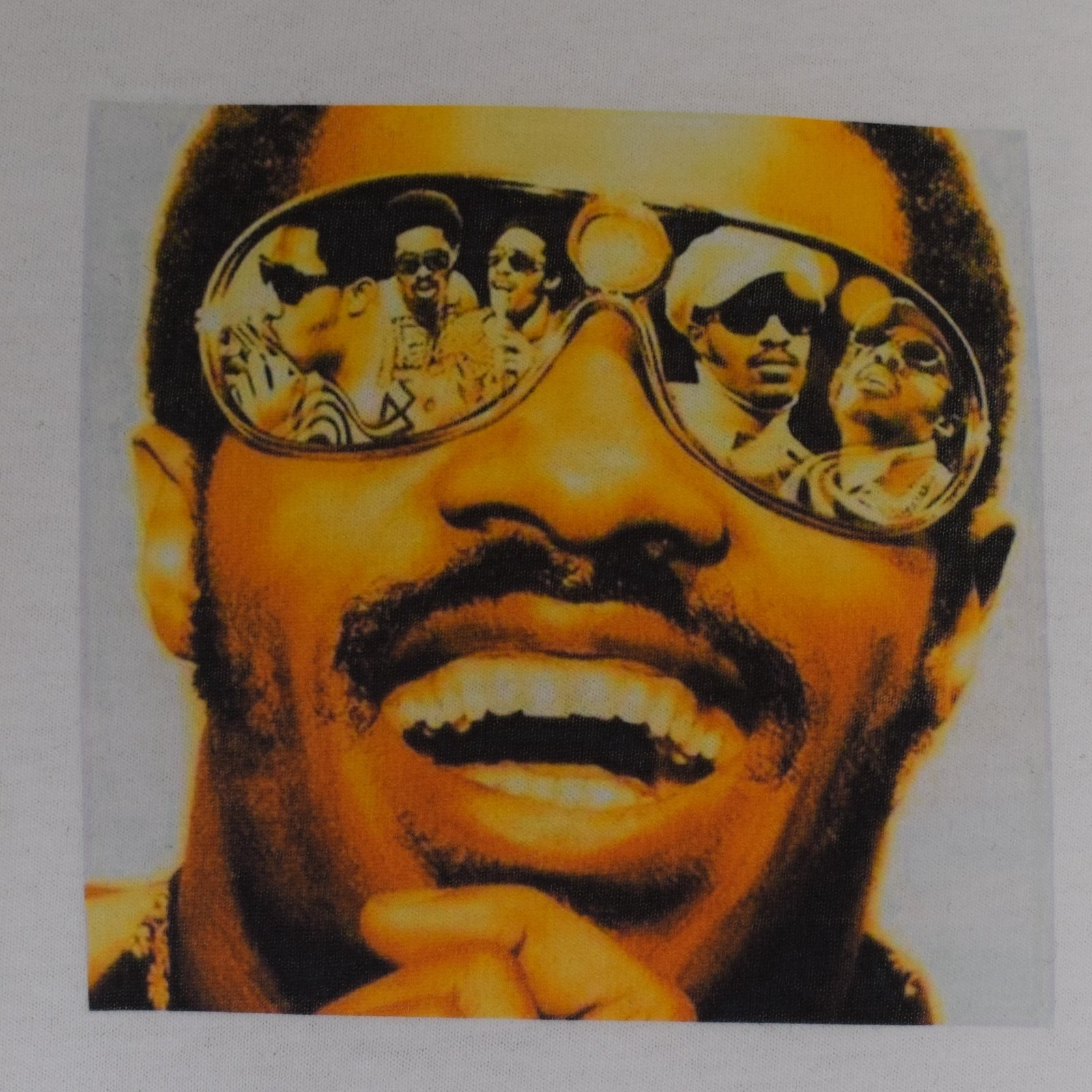 Stevie Wonder OutKast Hip Hop Andre 3000 Big Boi Antwan White Tee T-shirt by AF