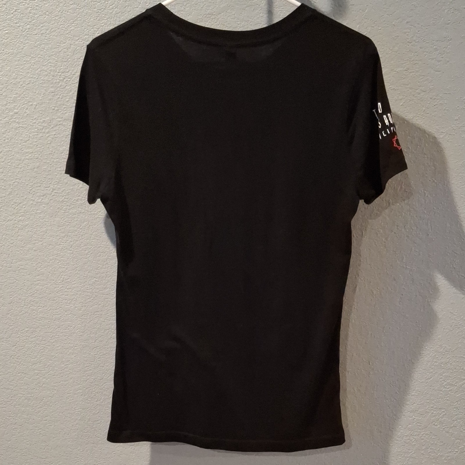 Tool Band Graphic T-Shirt Black Size L Cotton Knit Crew Neck Tagless