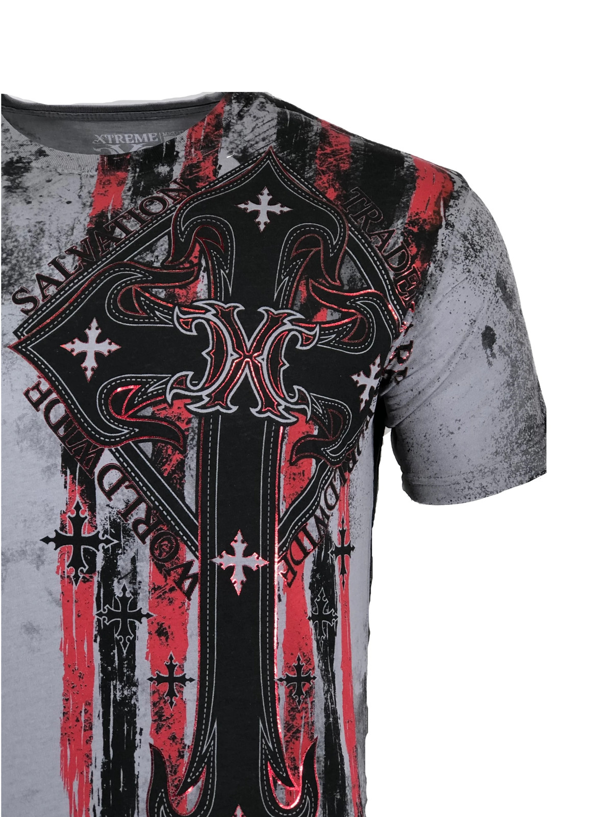 XTREME COUTURE by AFFLICTION Men’s T-Shirt LIBERTY CRUSADE Biker MMA