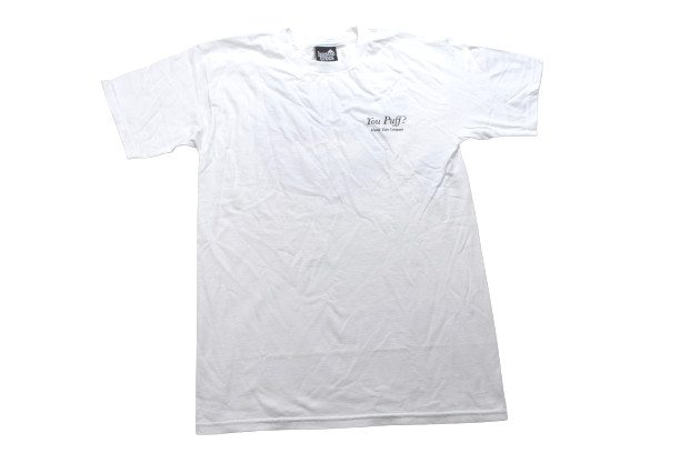 Hustle Trees By LRG Mens You Puff? Puffer Fish Smoking White Tee Shirt NWT S-XL