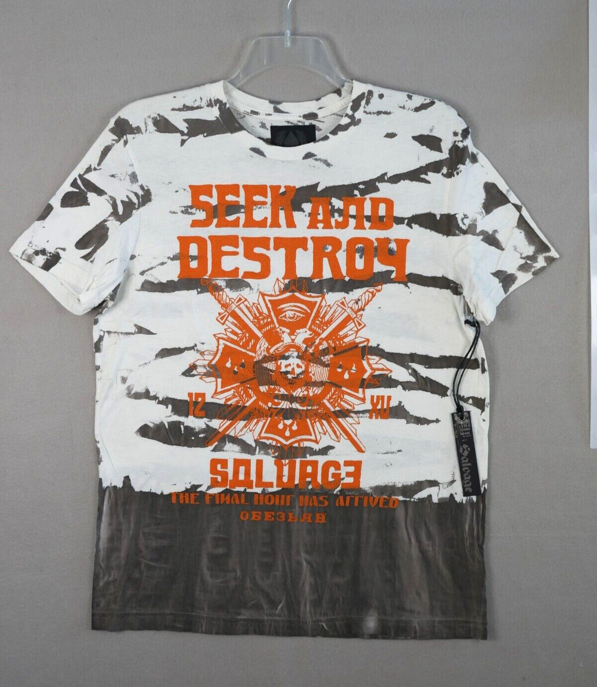 Genuine Vintage Salvage Brand T Shirt “SHOGUN” Rust V51T425 Size L