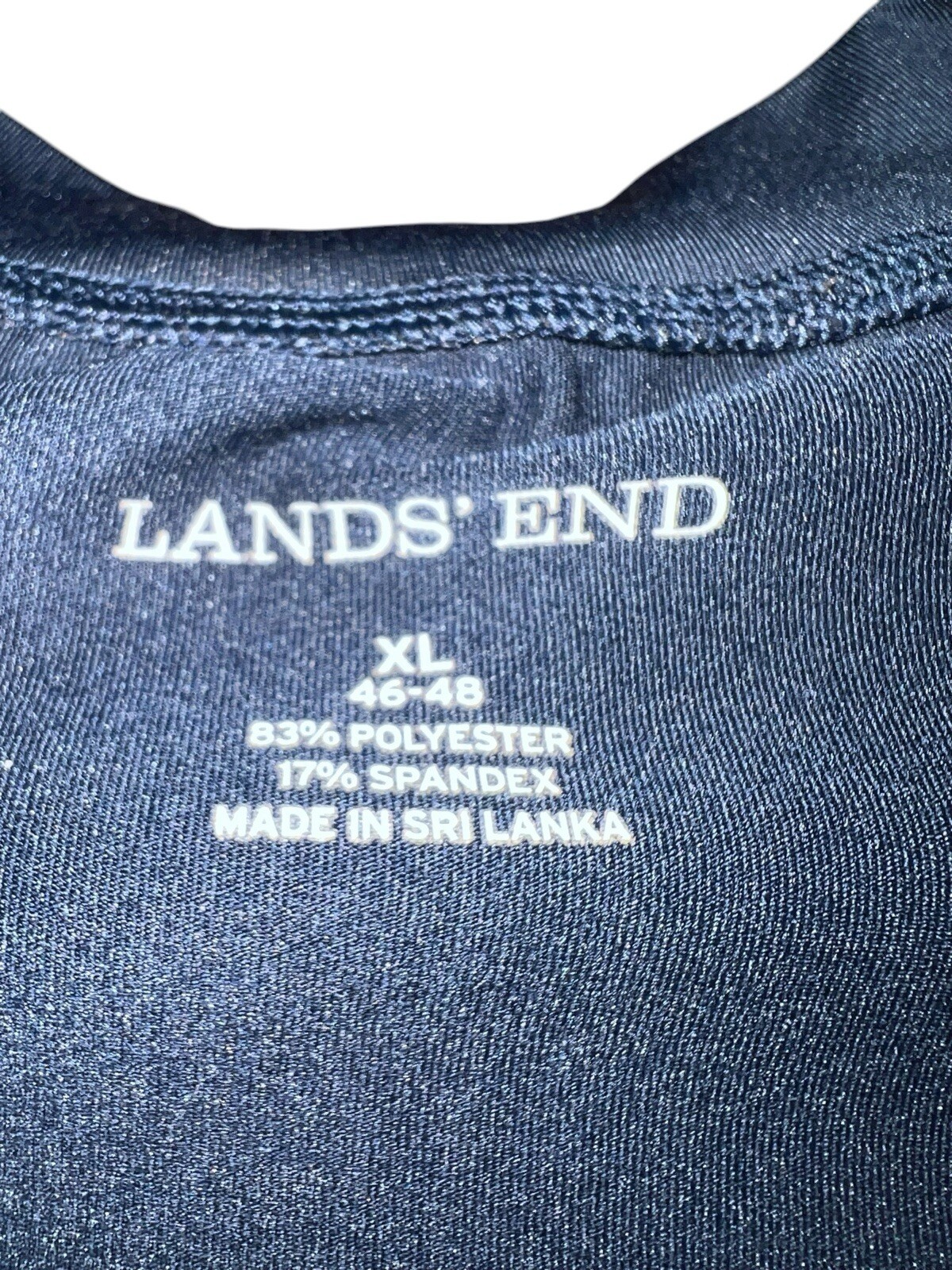 Lands’ End Sz XL Performance Shirt Activewear Outdoor Athletic Wear