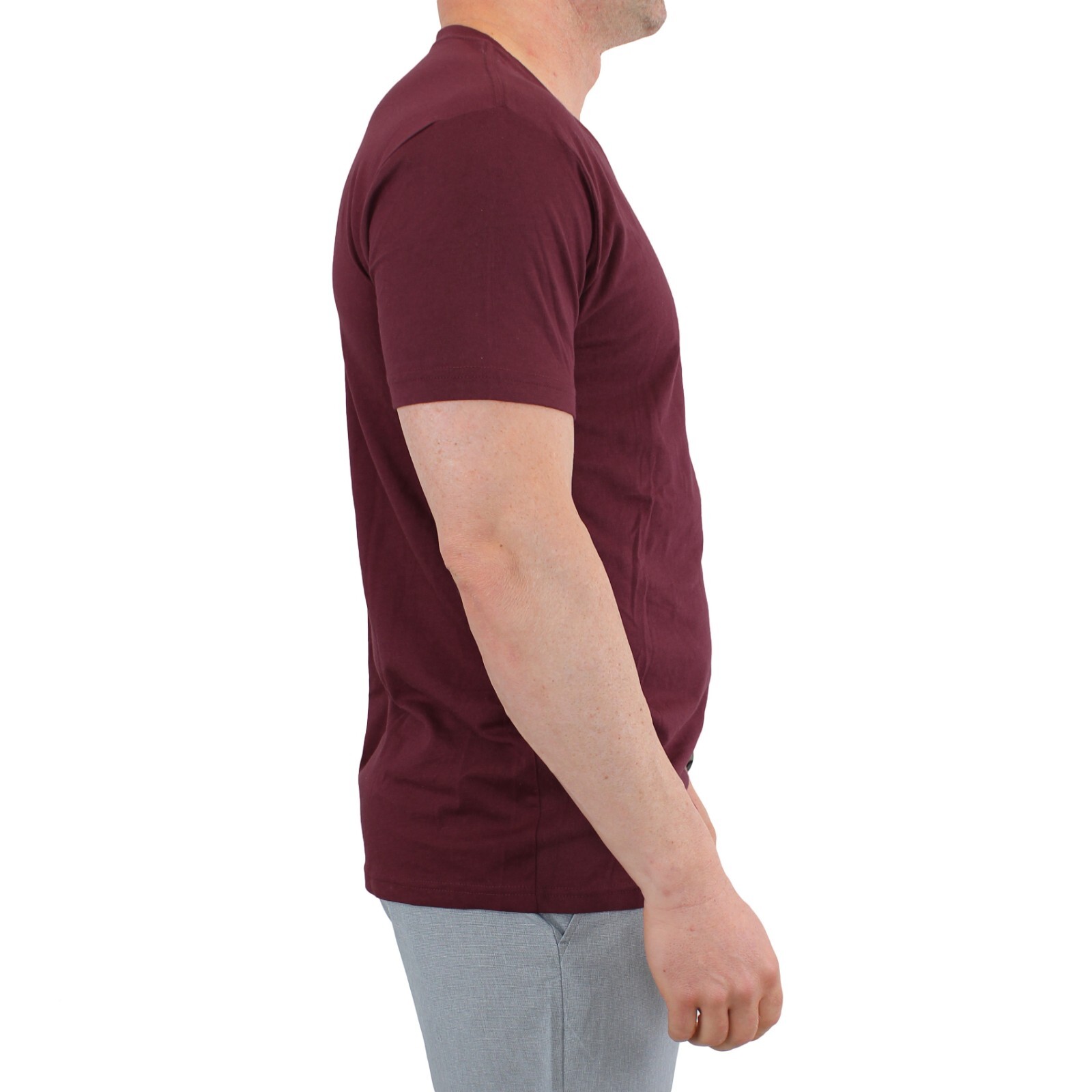 True Classic Men’s V-Neck Shirt Short Sleeve Ultra Soft Tagless Cotton Tee