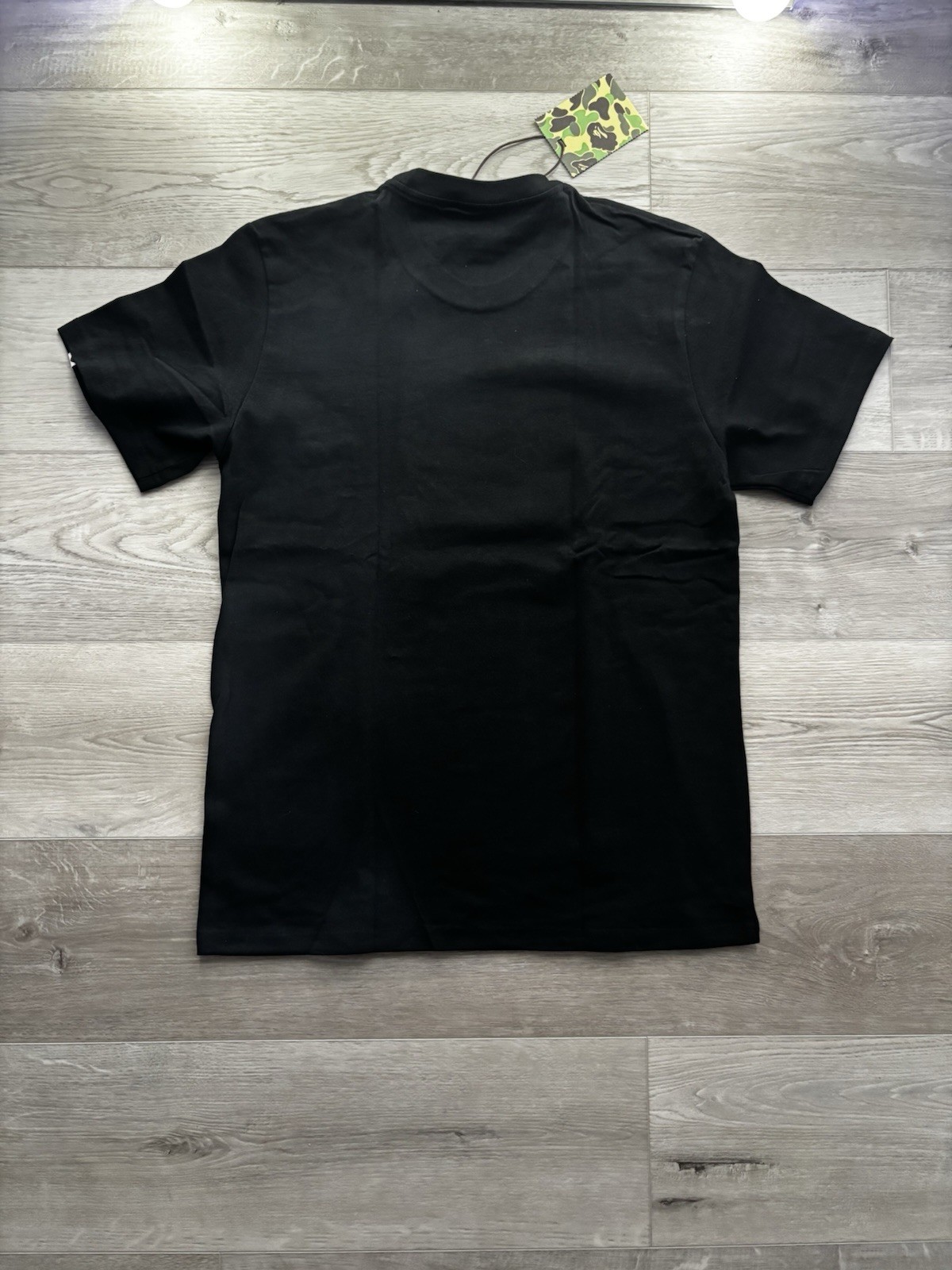 A Bathing Ape BAPE Ape Head Graphic Tee Black Short Sleeve Crew Neck Men’s L