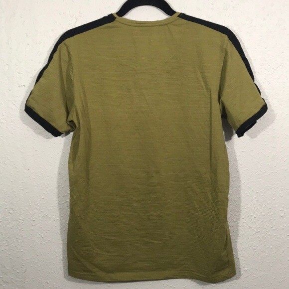 Ashton Martin New Olive Green Screen Print T-Shirt size L