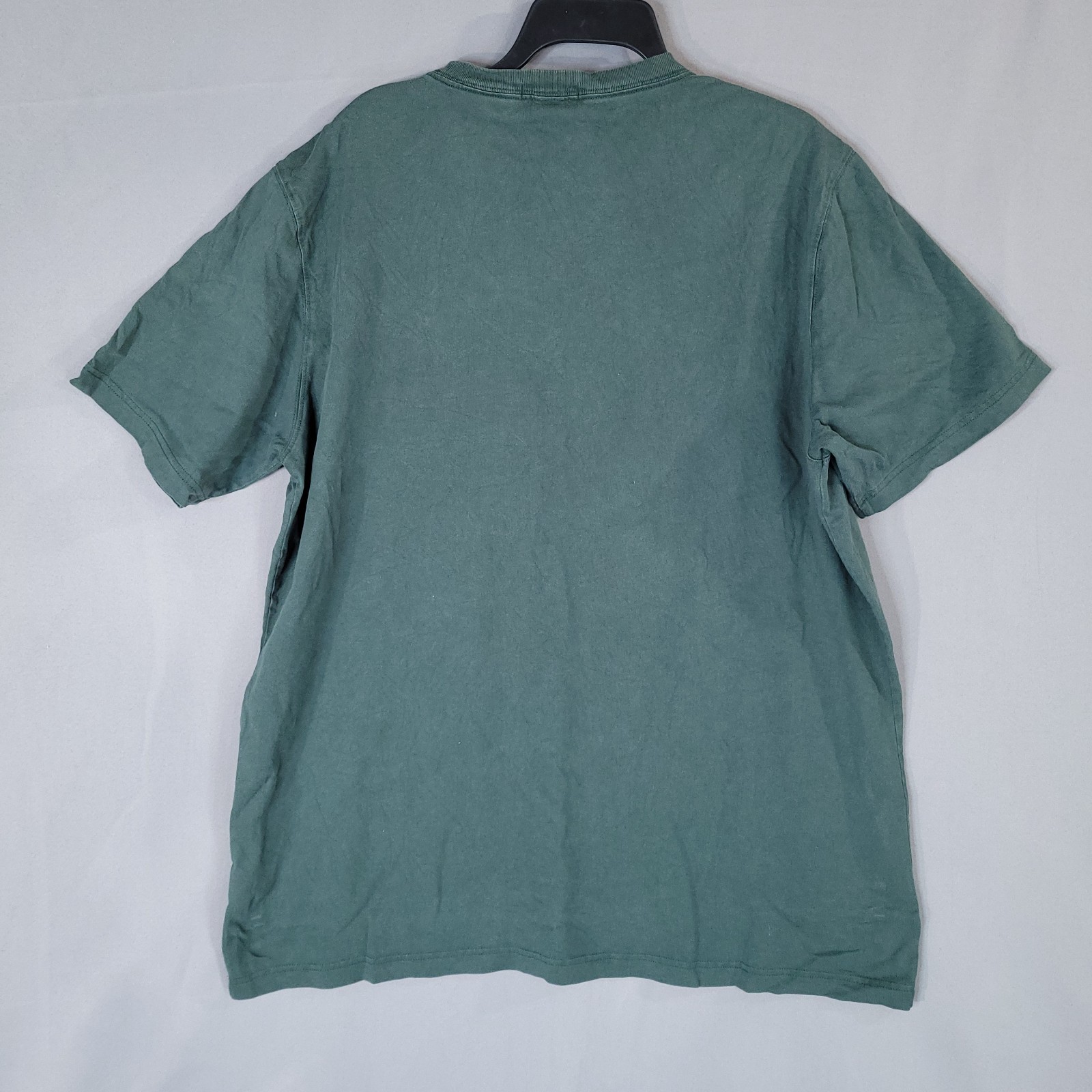 Lands’ End Men’s T-Shirt Green XL/T Cotton Crew Neck Machine Washable