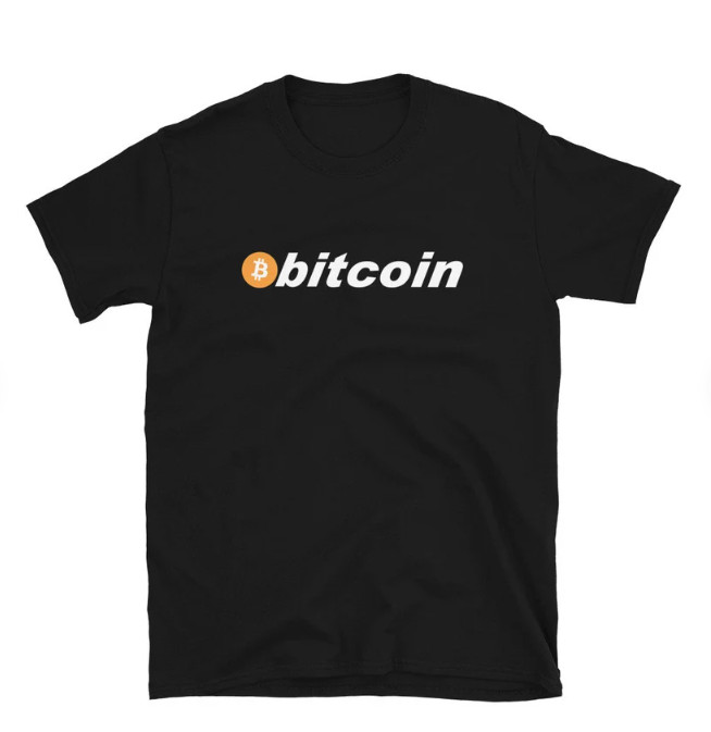 BTC Bitcoin OG Logo Blockchain Crypto Meme Unisex T-Shirt Black Promo XL 239