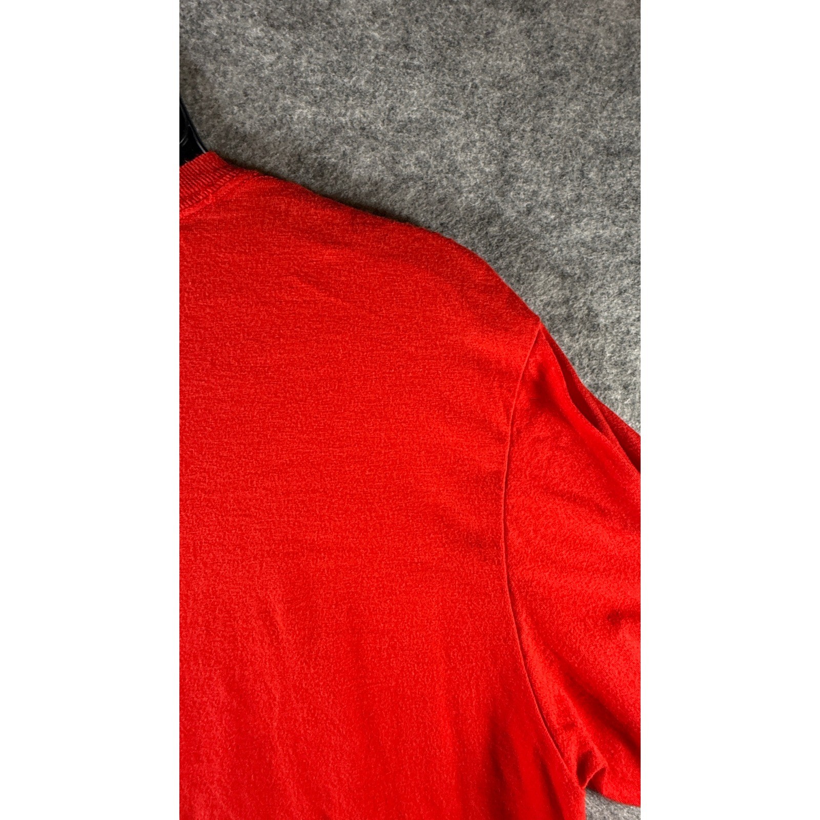 Majestic St Louis Cardinals Mens Long Sleeve T-Shirt Red Graphic Size M MLB