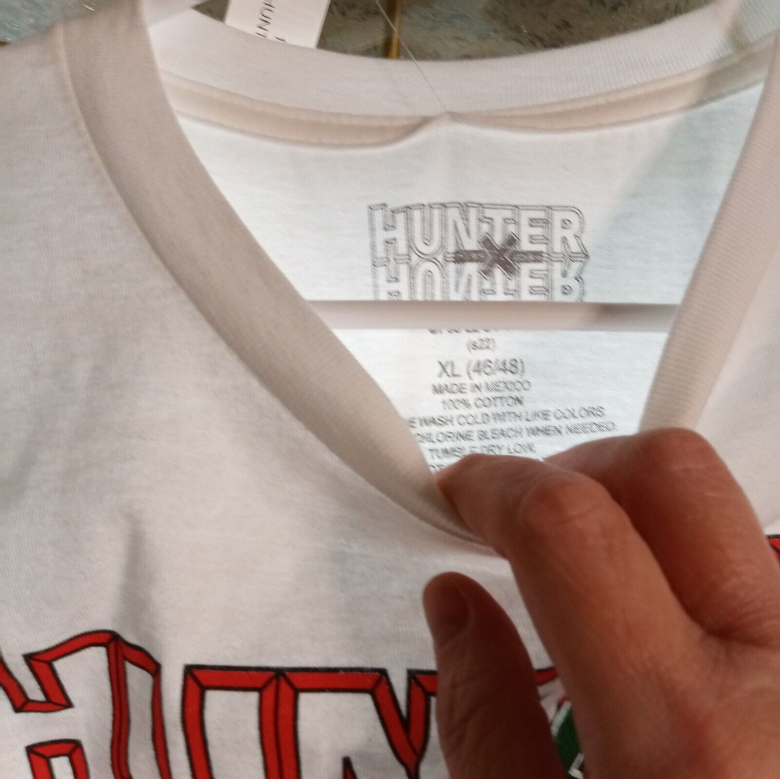 Hunter Hunter men’s xl white tshirt with picture NWT
