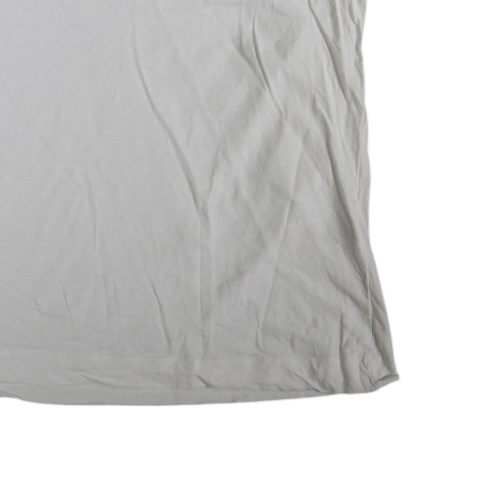Slazenger Mens T-Shirt Size 4XL White Short Sleeve Round Neck 100% Cotton