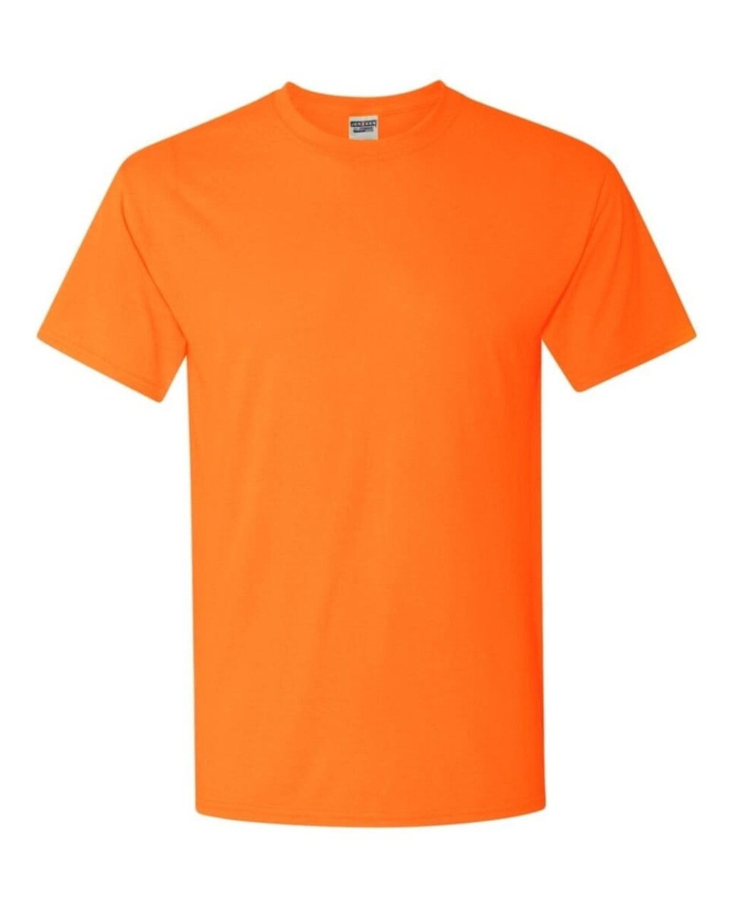 Jerzees TShirt Size M Safety Orange Adult DRI-POWER ACTIVE Stylish
