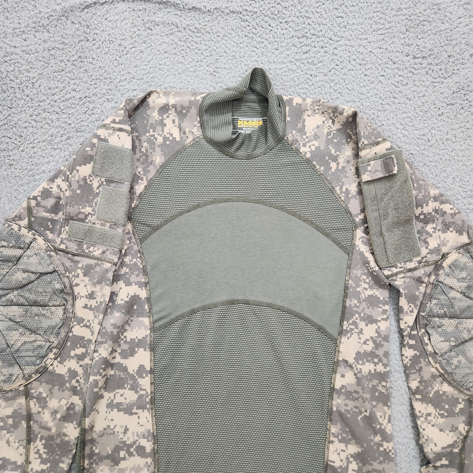 Massif Shirt Mens XS Performance Team Soldier Tactical Camo Gear Army Combat