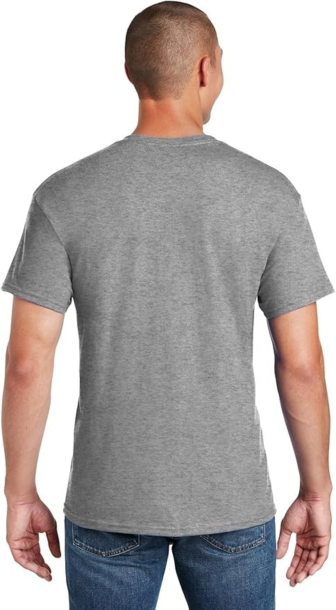 Gildan Men’s DryBlend Classic T-Shirt GREY 6/12/24 Packs