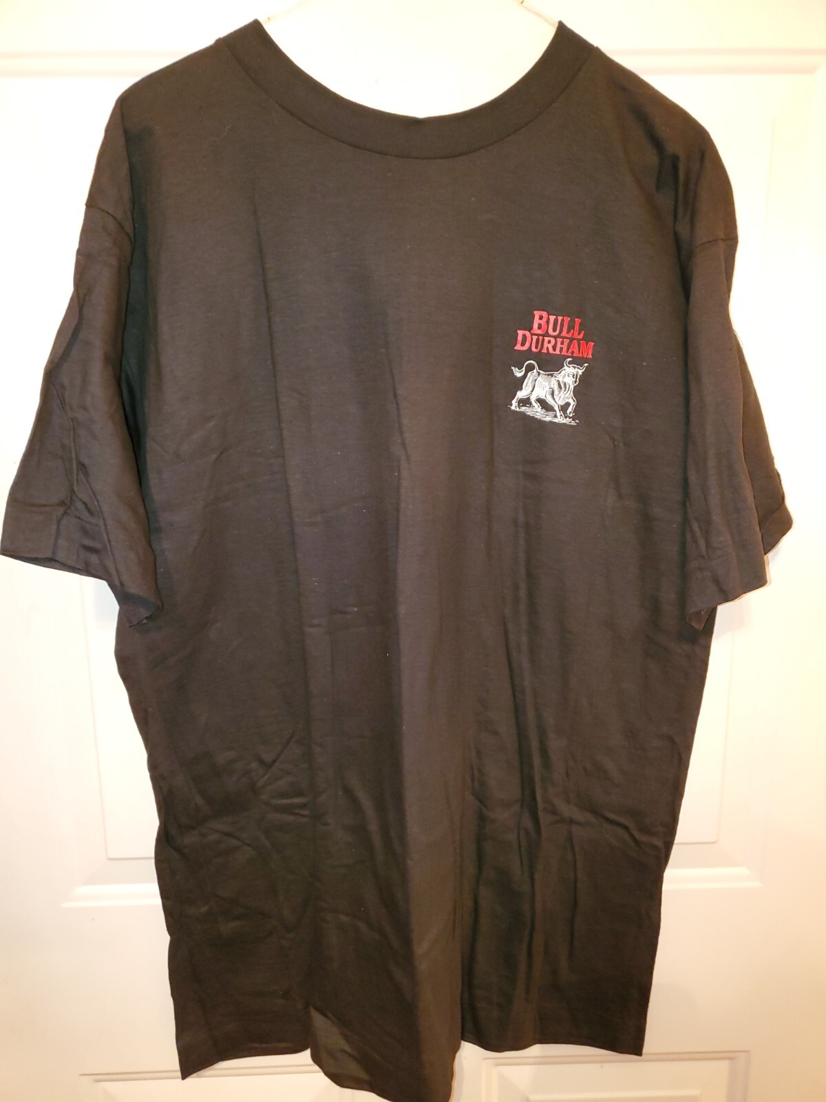 Vintage NEW Bull Durham Cigarette Black T- Shirt, Size XL, 90’s Collectible