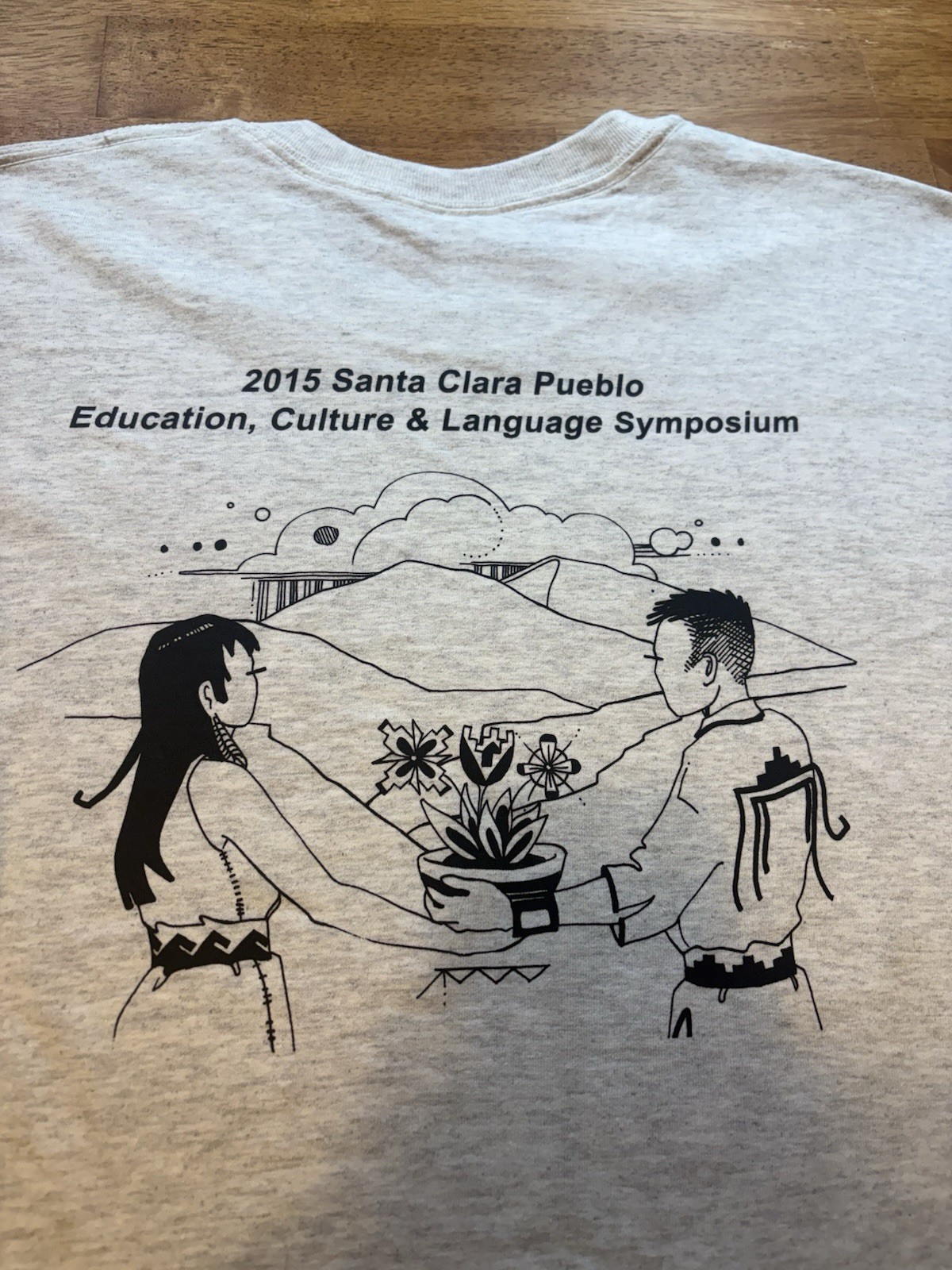 Rare Santa Clara Pueblo Shirt Men’s Size Xl