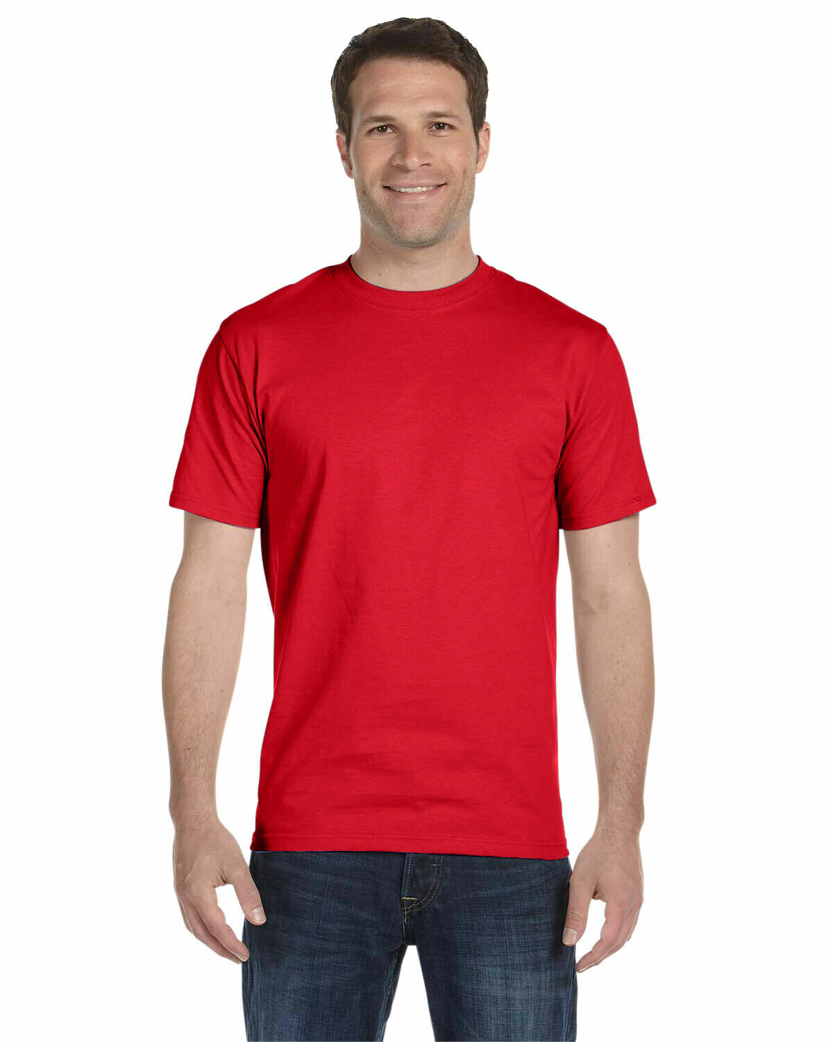 Hanes Mens T-Shirt Blank T Shirt Plain Tee Top