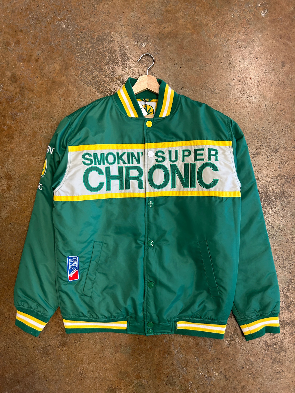 DGK Smokin Super Chronic Jacket Sz XL