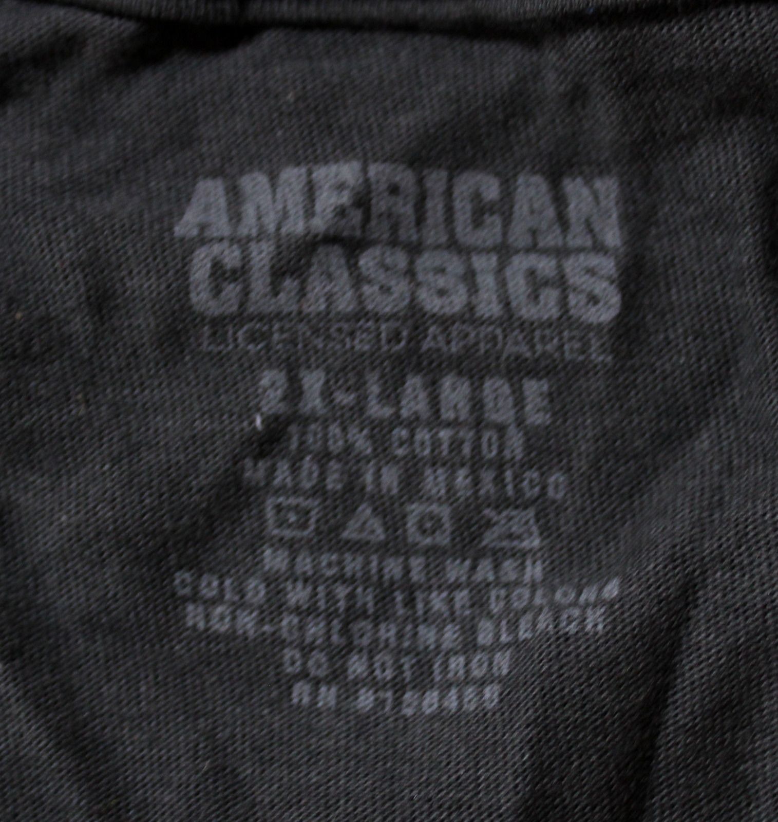 American Classics Men’s Unicorn Alpha Male T-Shirt CD4 Charcoal Size 2XL