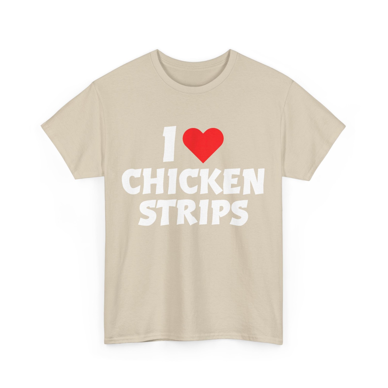 I Love Chicken Strips Crispy Chicken Fingers Fast Food Lover T-Shirt