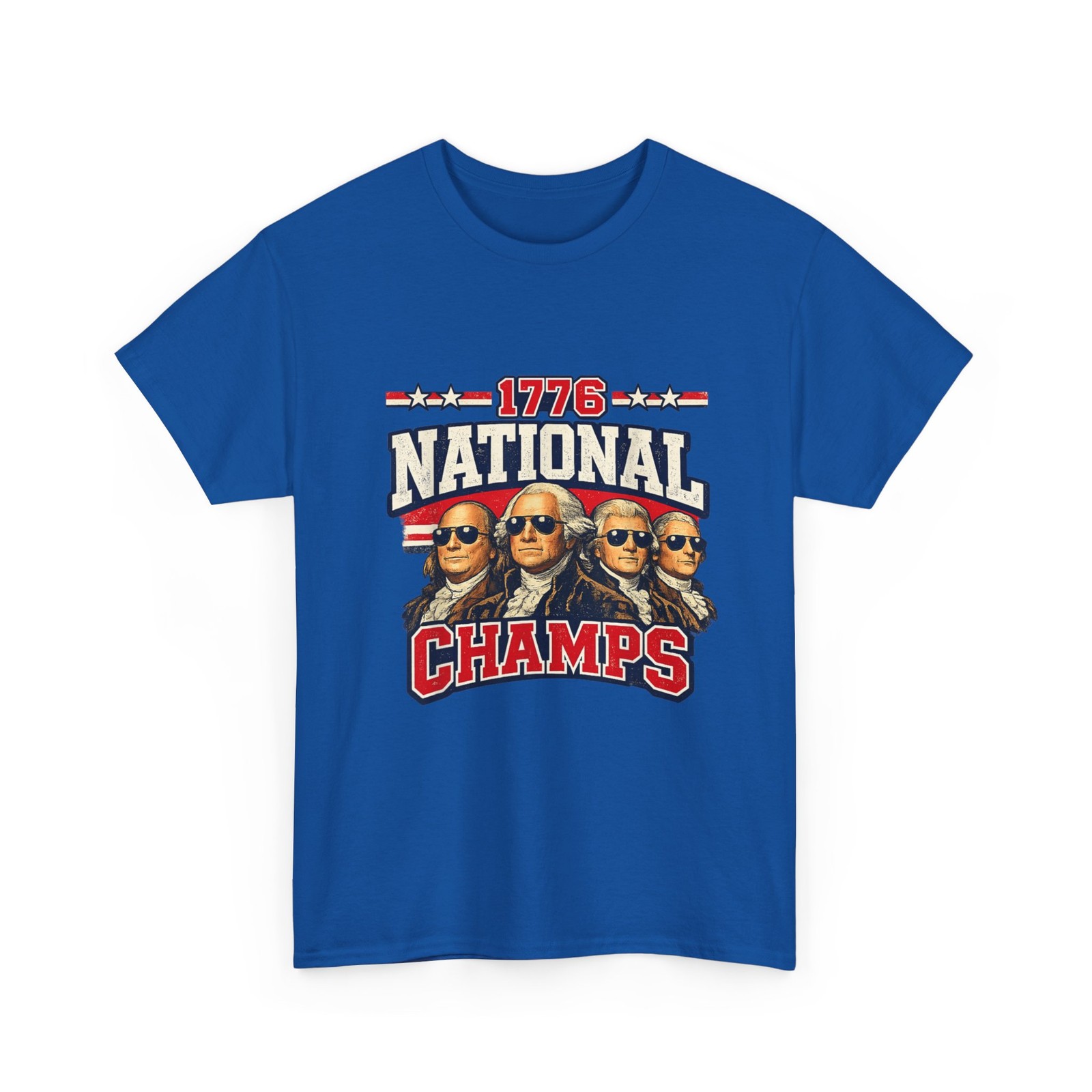 1776 National Champs Funny Shirt, Patriotic America Founding Father T-Shirt