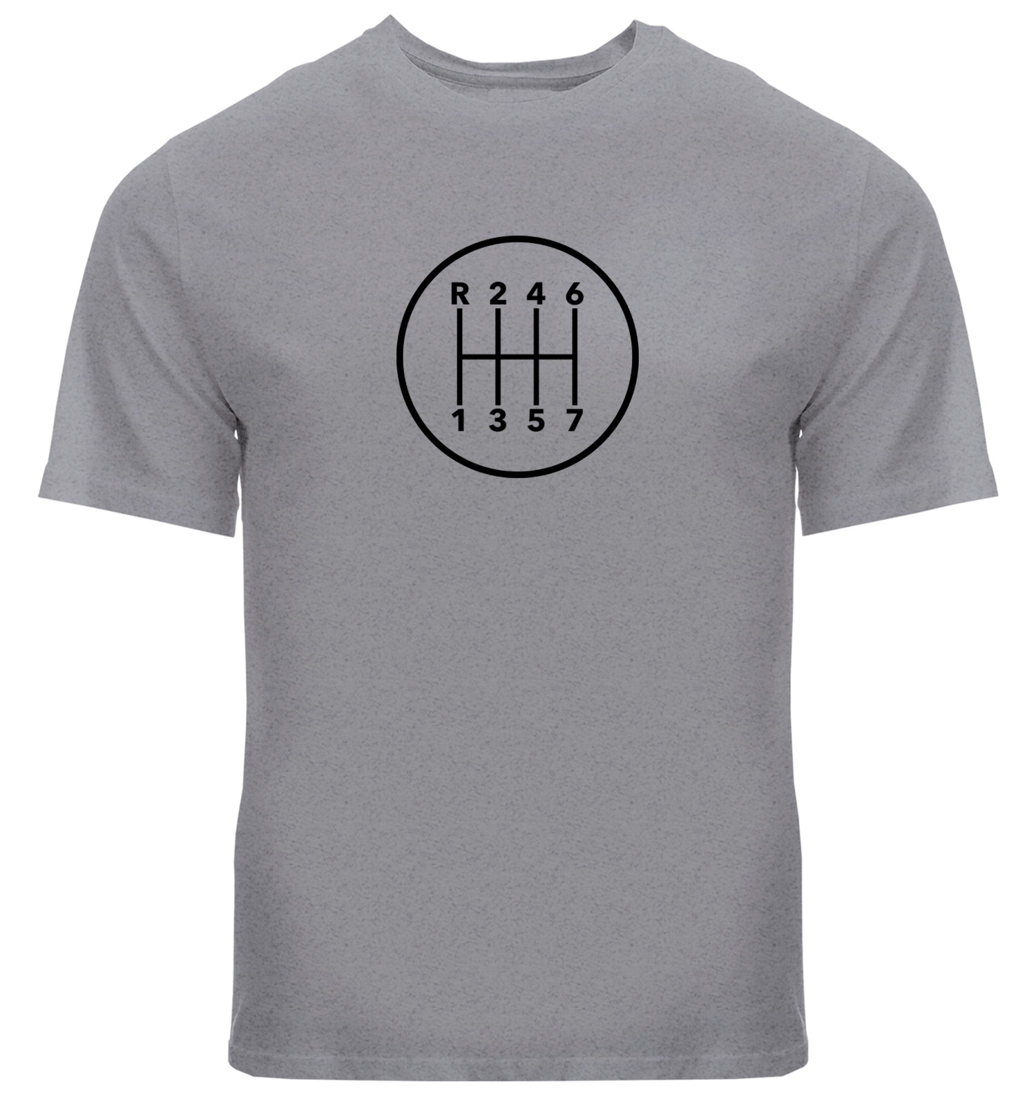 Manual Transmission Gears Shift Pattern 7 Speed Stick Shirts Manual Gear T-Shirt