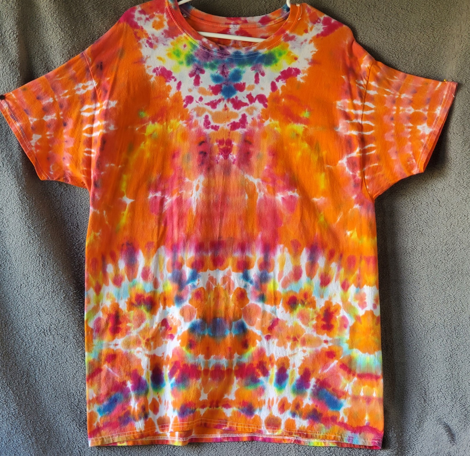 HANES SIZE X-LARGE 100% Cotton Tye Dyed Shirt Pre-washed WON’T FADE VERY SOFT