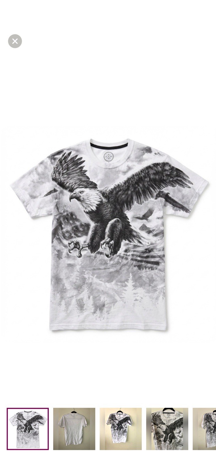 D O M It’s About The Art T Shirt – Soaring Eagle – Size 2XL