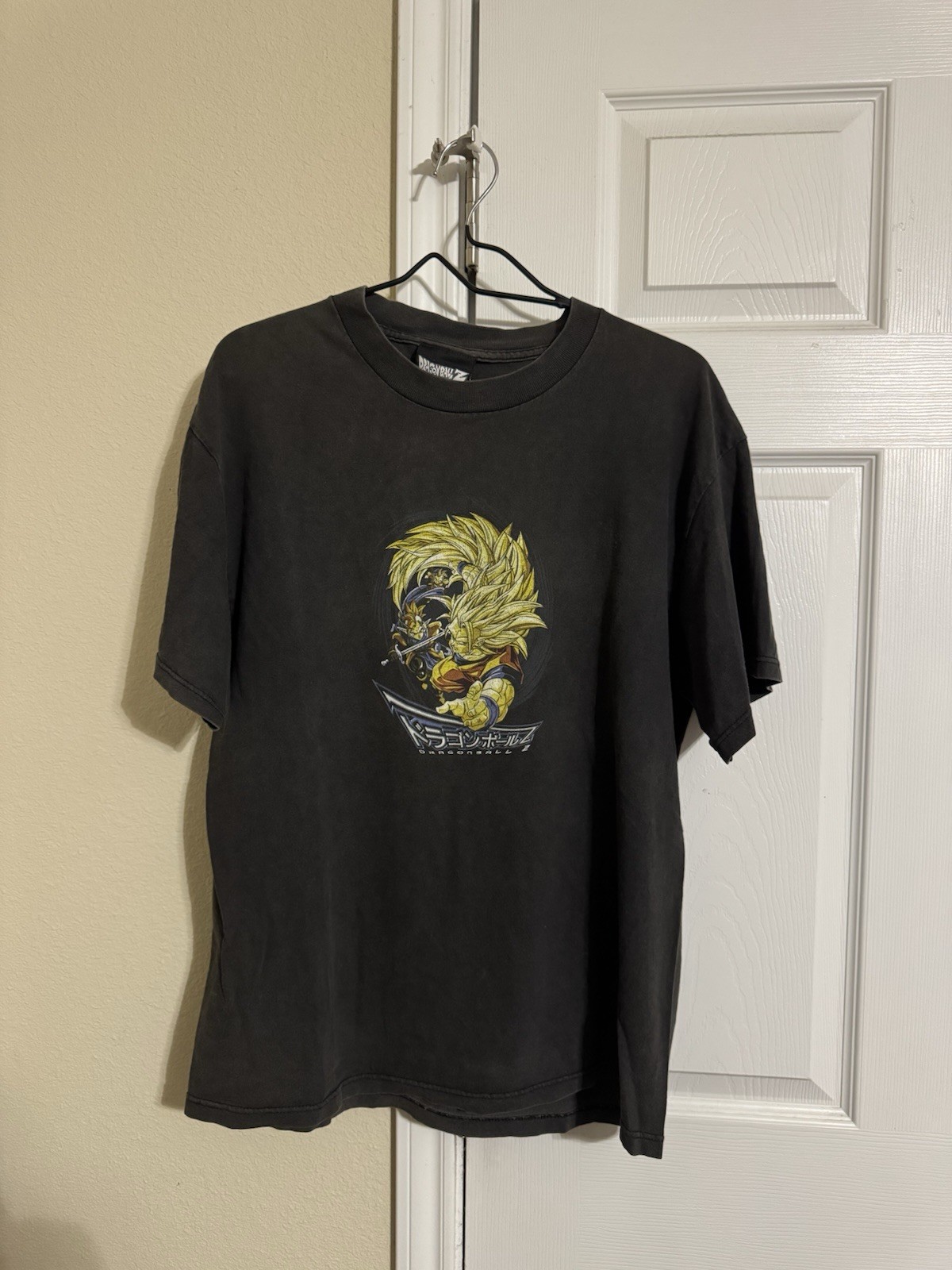 Vintage Dragon Ball Z Shirt Rare 90s Anime Manga Large Black Tag