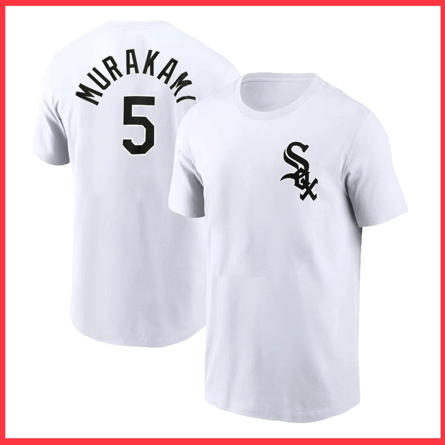 NEW Welcome Munetaka Murakami 2026 Chicago White Sox Player Name & Number Tshirt