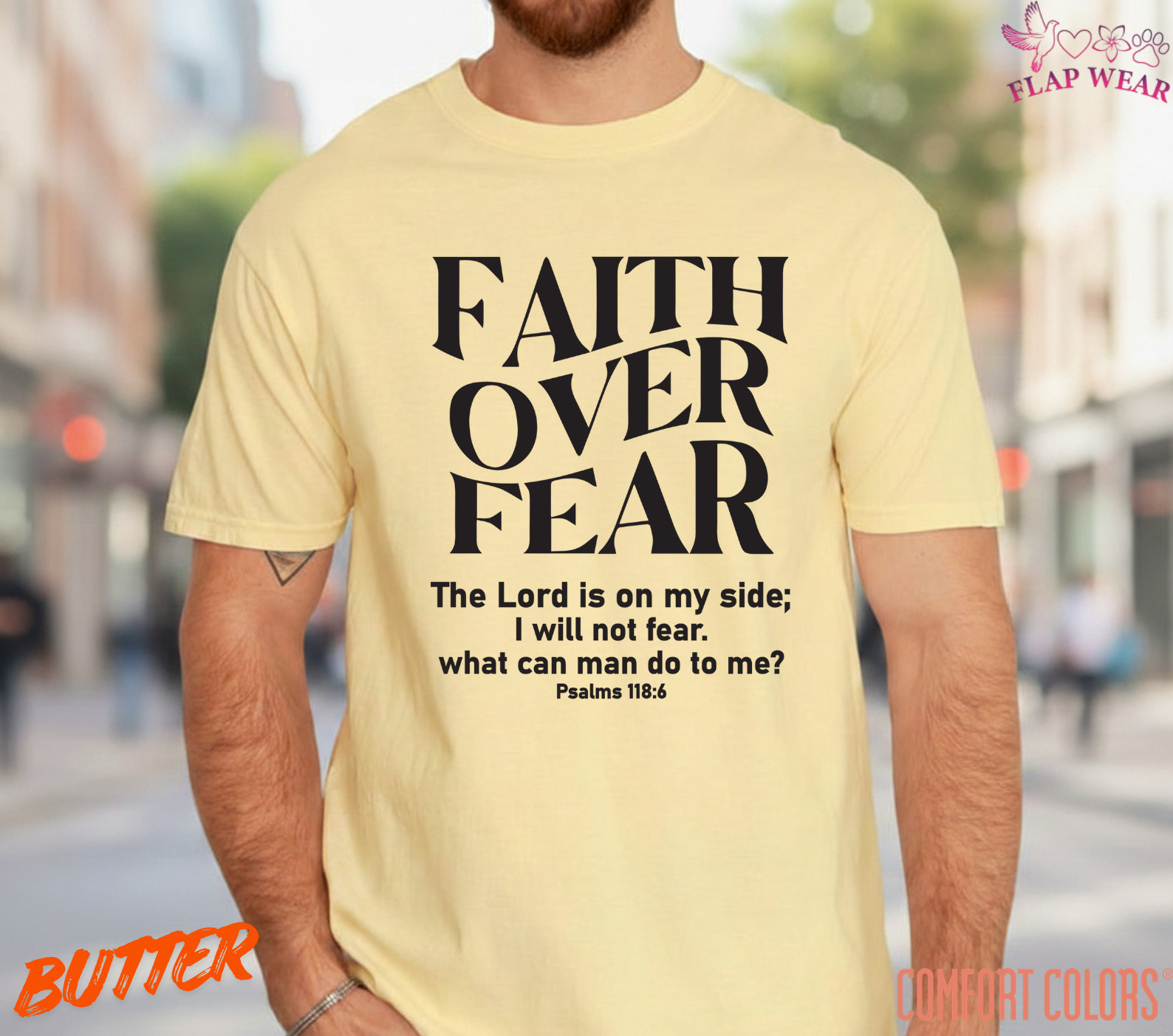 Unisex Faith Over Fear Christian T-Shirt, Men T shirt,Women T shirt Gift Religio