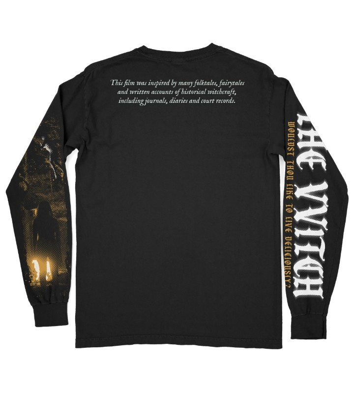 Graveyard Goods Large Long Sleeve Tee The Witch Folktale 72 Hrs Unworn Sealed