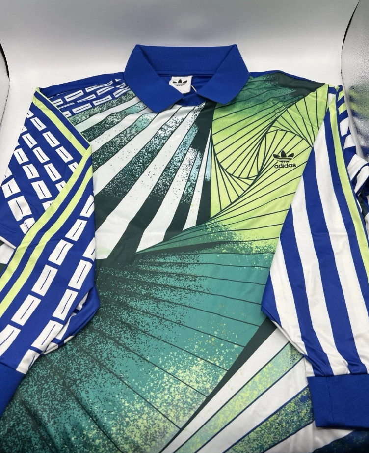 NEW MENS ADIDAS ORIGINALS TREFOIL VINTAGE LOOSE GOALIE SHIRT ~SIZE XL #KC7918