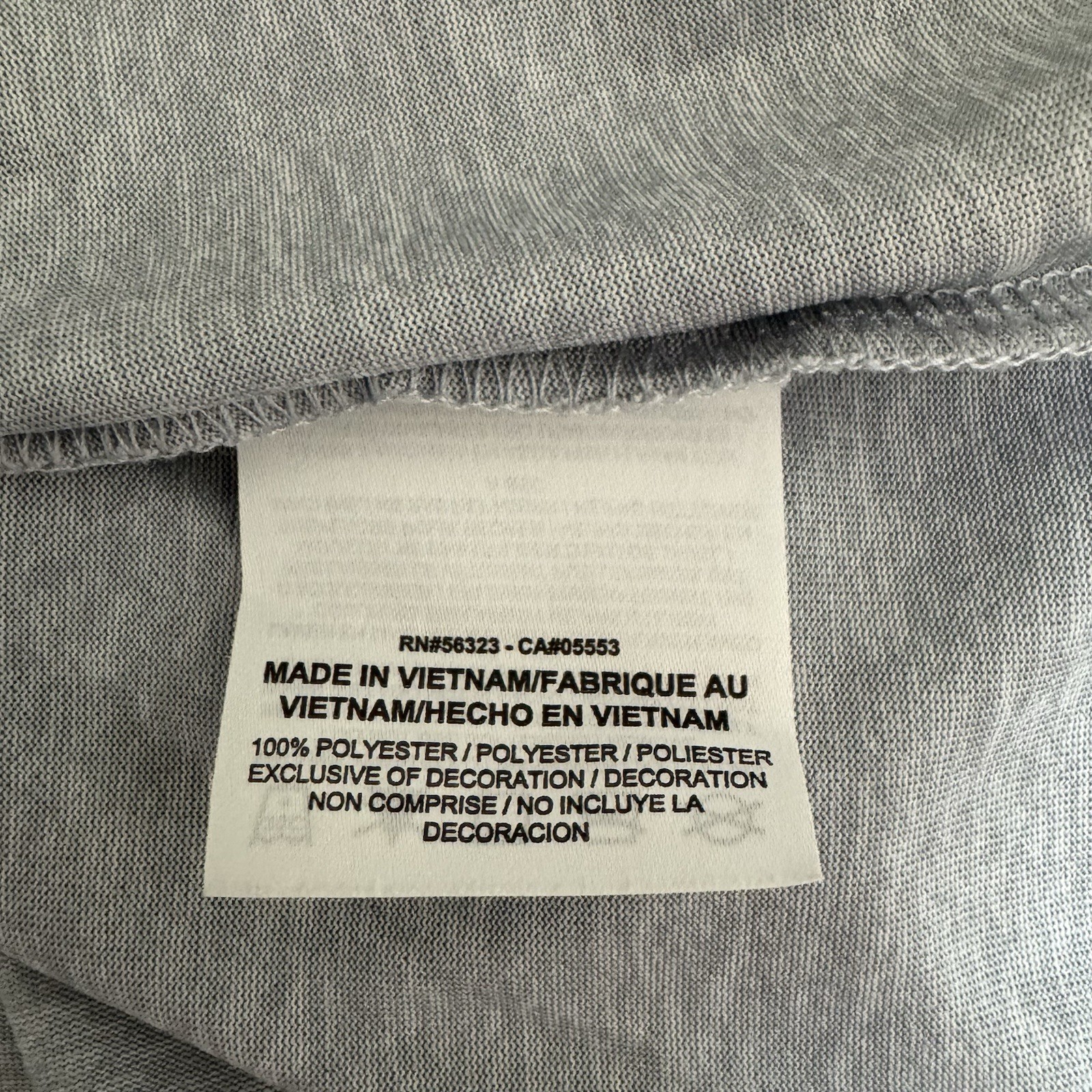 Nike Dri-FIT Women’s Scoop Neck T-Shirt Gray MEDIUM Athletic Short Sleeve Tee