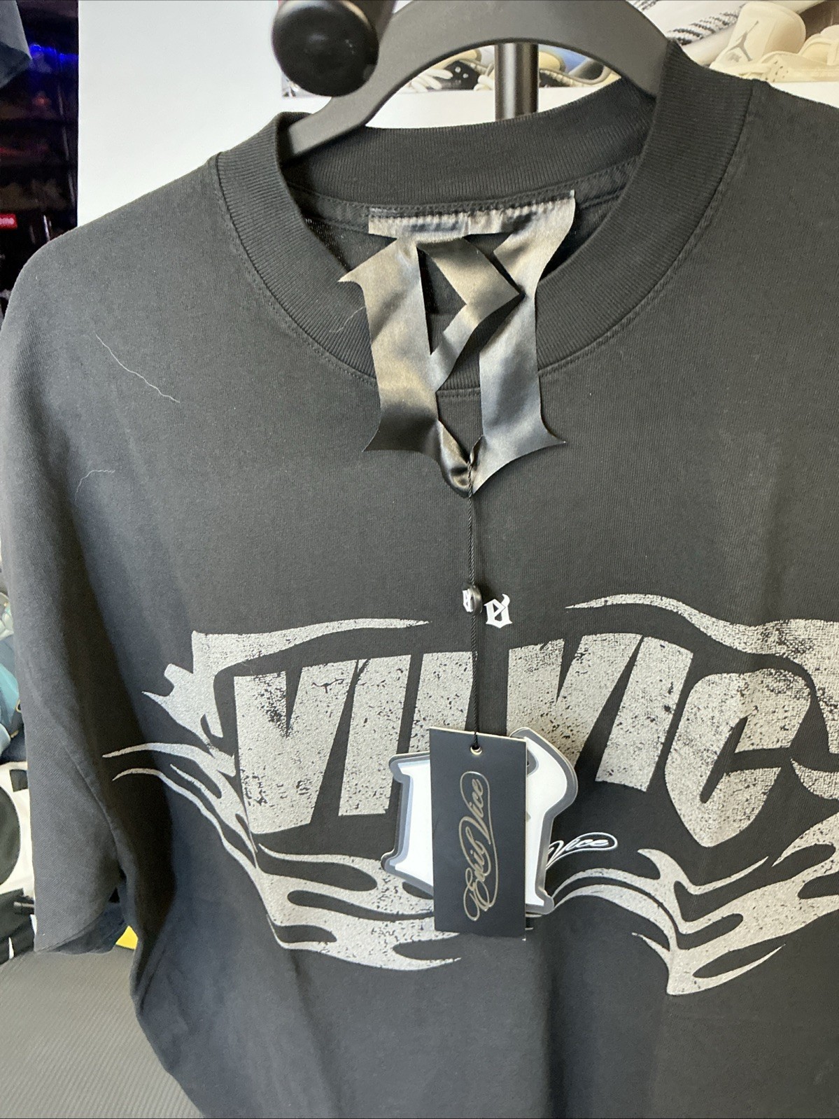 Brand New EVIL VICE Reflective Size Large Limited $120 Retail NWT