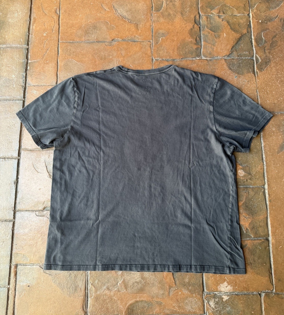 Lucky Brand Black Cat Graphic T-Shirt Men’s XL Black Short Sleeve