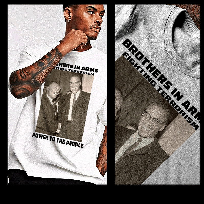 Black History T-Shirt Black Civil Rights Icons Panafrican melanin Roots Pride