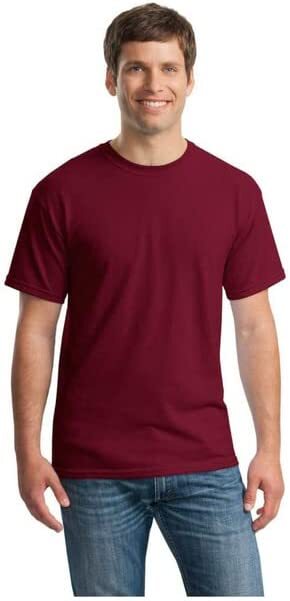 Gildan 3-PACK Men’s Heavy Cotton T-Shirt (Pack of 3) Bulk Solid Blank Regula Fit