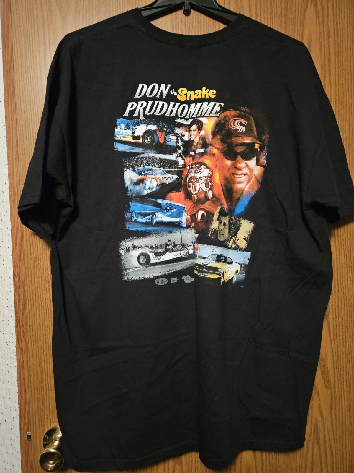 Don the Snake Prudhomne NHRA Anvil T-shirt Men’s Size 3XL. Brand New!
