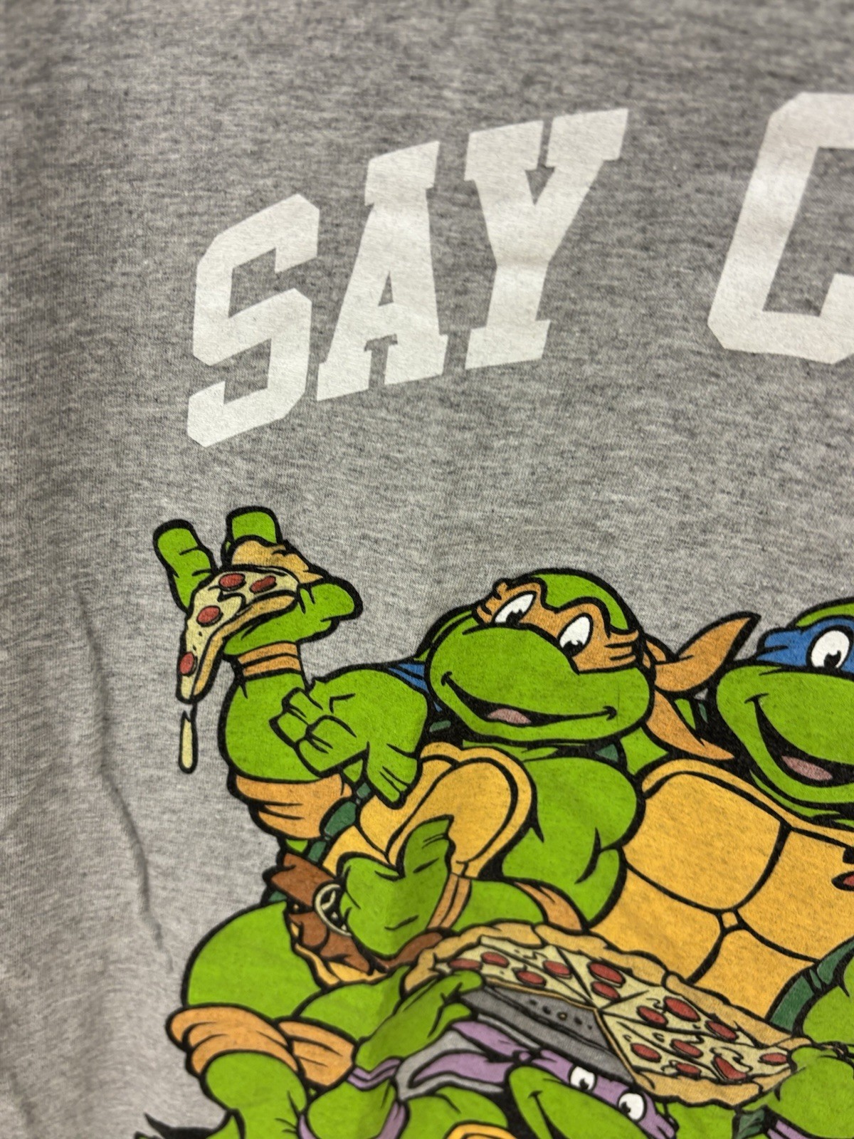 Teenage Mutant Ninja Turtles t-shirt size large. Short sleeve. 90/10 cotton/poly