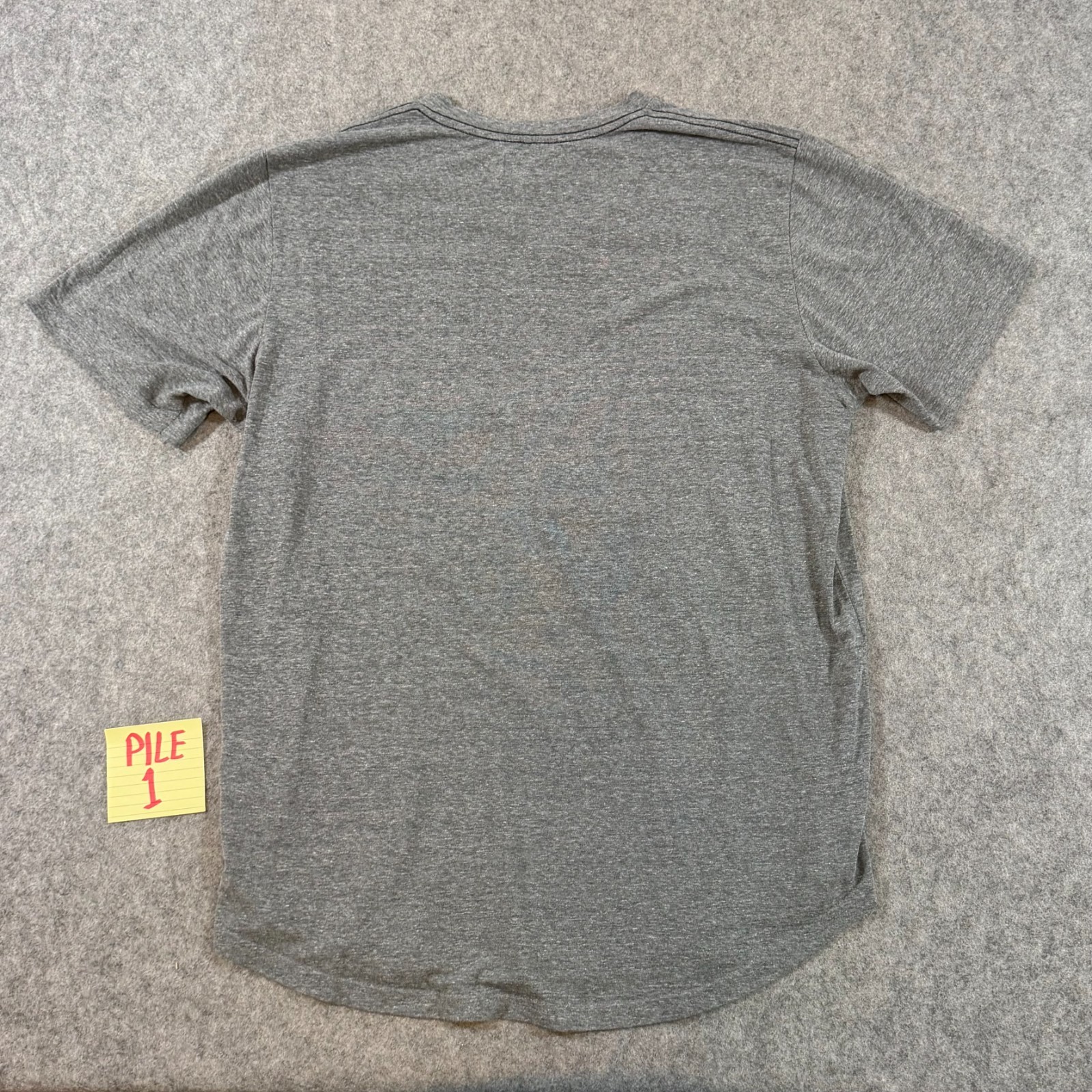 Goodlife Heathered Gray Tri-Blend Short Sleeve V-Neck T-Shirt Men’s Size XXL